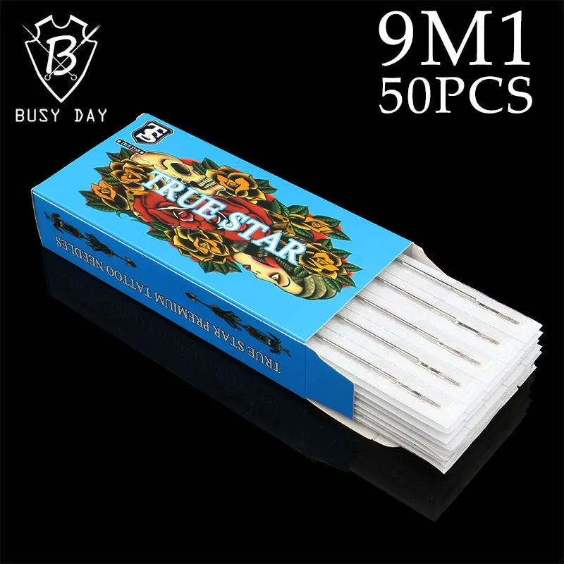 50pcs 9M1 professional True Star Magnum Tattoo Needles Stainless Steel 1209m1 Free Shipping For rotary machine Free Shipping
50pcs 9M1 professional True Star Magnum Tattoo Needles Stainless Steel 1209m1 Free Shipping For rotary machine Free Shipping