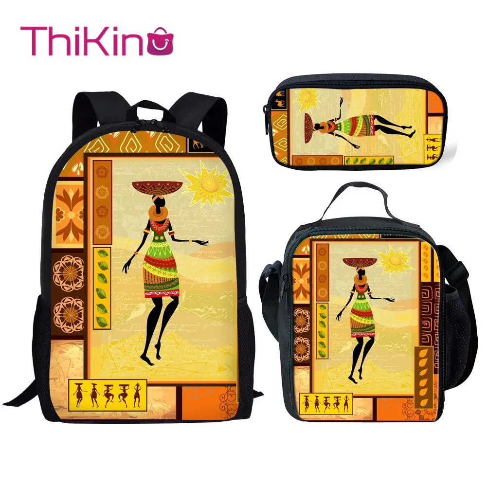 Thikin Children African American Art Tribal Dance School Bag Set for Boys Girls Teenagers Primary Travel Backpack Kids Book Bags
Thikin Children African American Art Tribal Dance School Bag Set for Boys Girls Teenagers Primary Travel Backpack Kids Book Bags