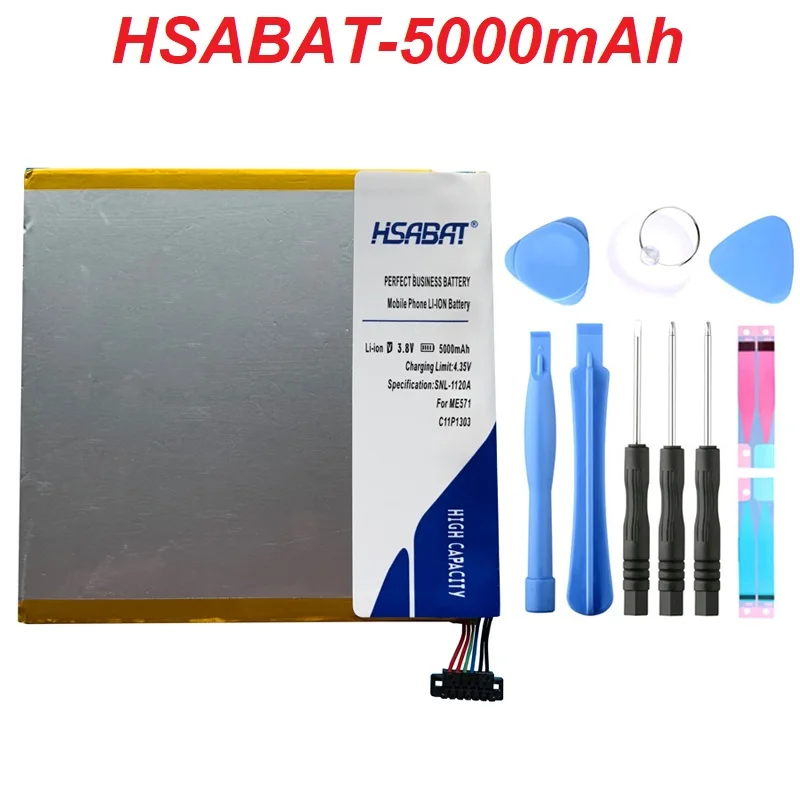Original HSABAT 5000mAh C11P1303 Battery for Asus Google Nexus 7" 7 II 2 2nd Gen 2013 ME571 ME57K ME57KL K009 K008 High Quality
Original HSABAT 5000mAh C11P1303 Battery for Asus Google Nexus 7" 7 II 2 2nd Gen 2013 ME571 ME57K ME57KL K009 K008 High Quality