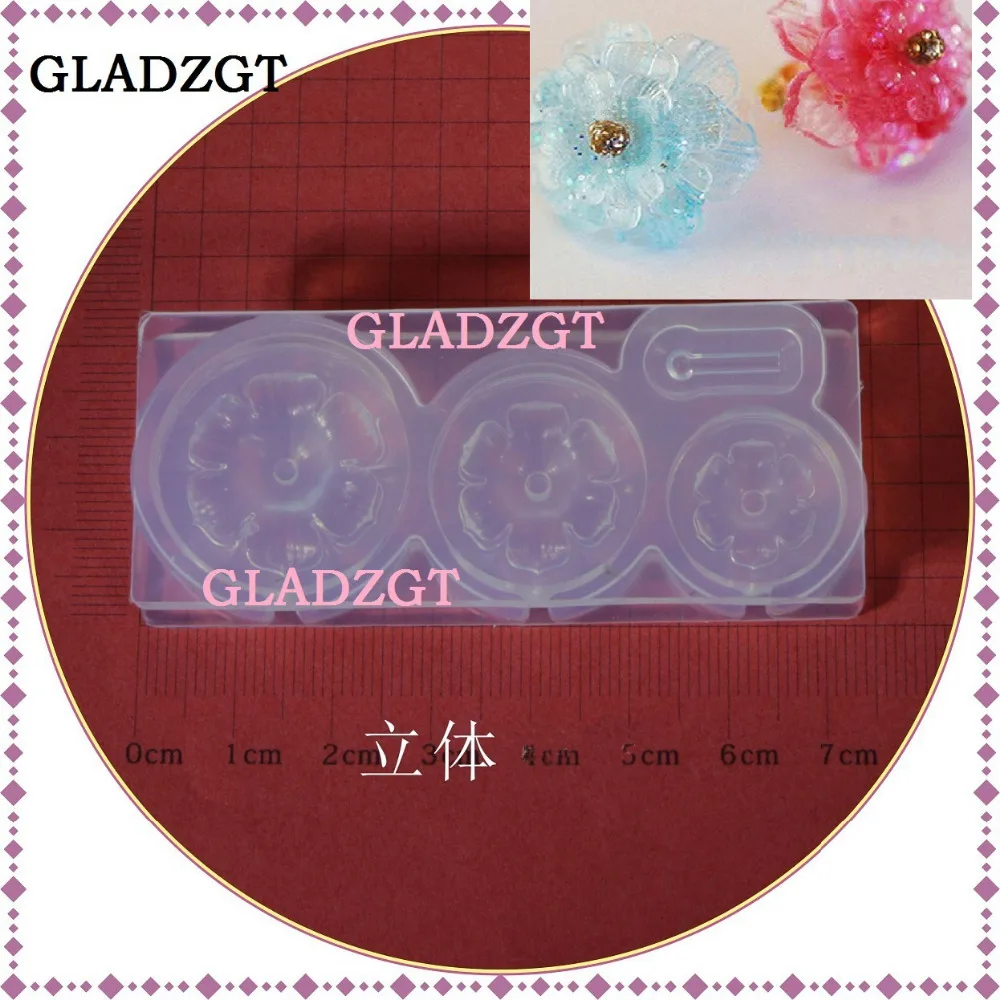 GLADZGT 3D Stereo Lovely Flower mold Full Transparent DIY Decorative Craft Jewelry Making resin molds for jewelry
GLADZGT 3D Stereo Lovely Flower mold Full Transparent DIY Decorative Craft Jewelry Making resin molds for jewelry