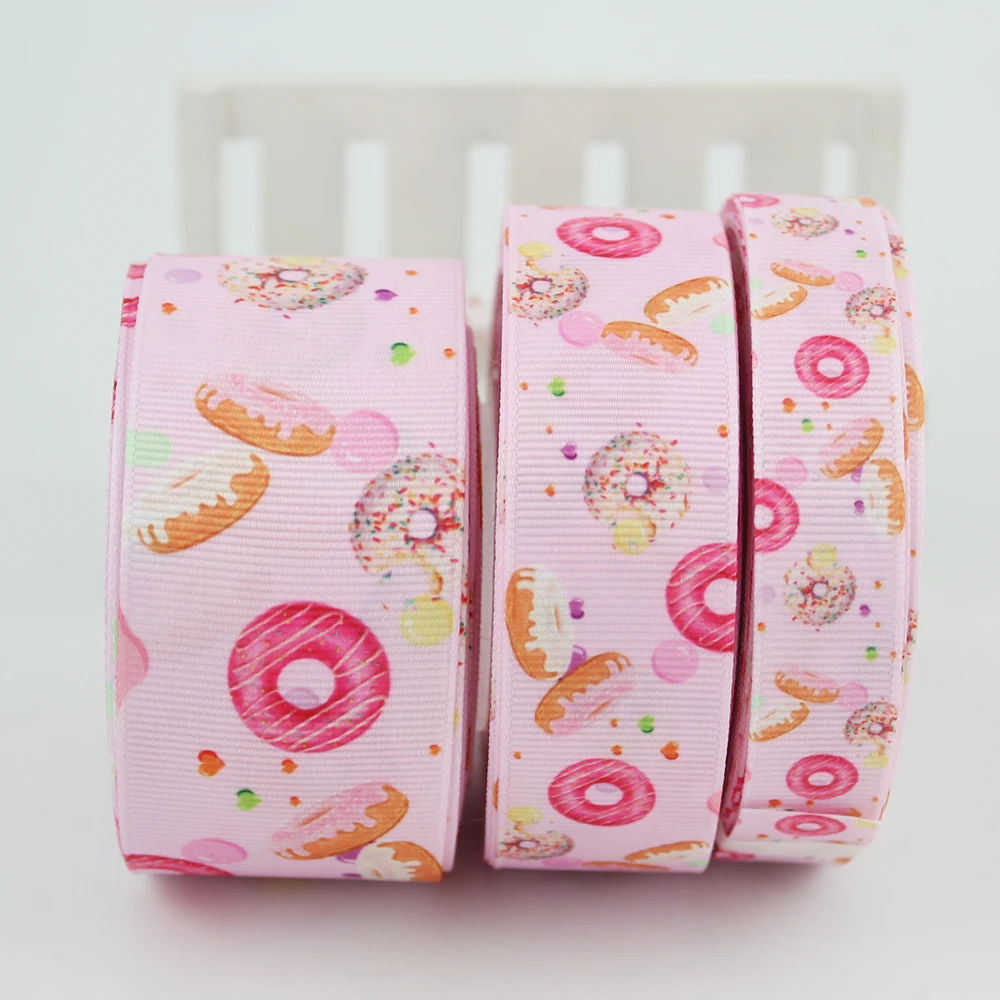 Doughnut pink ribbon grosgrain Diy Hairbow headwear printed grosgrain ribbon gift decoration ribbon 16mm22mm 25mm 38mm 57mm 75mm
Doughnut pink ribbon grosgrain Diy Hairbow headwear printed grosgrain ribbon gift decoration ribbon 16mm22mm 25mm 38mm 57mm 75mm