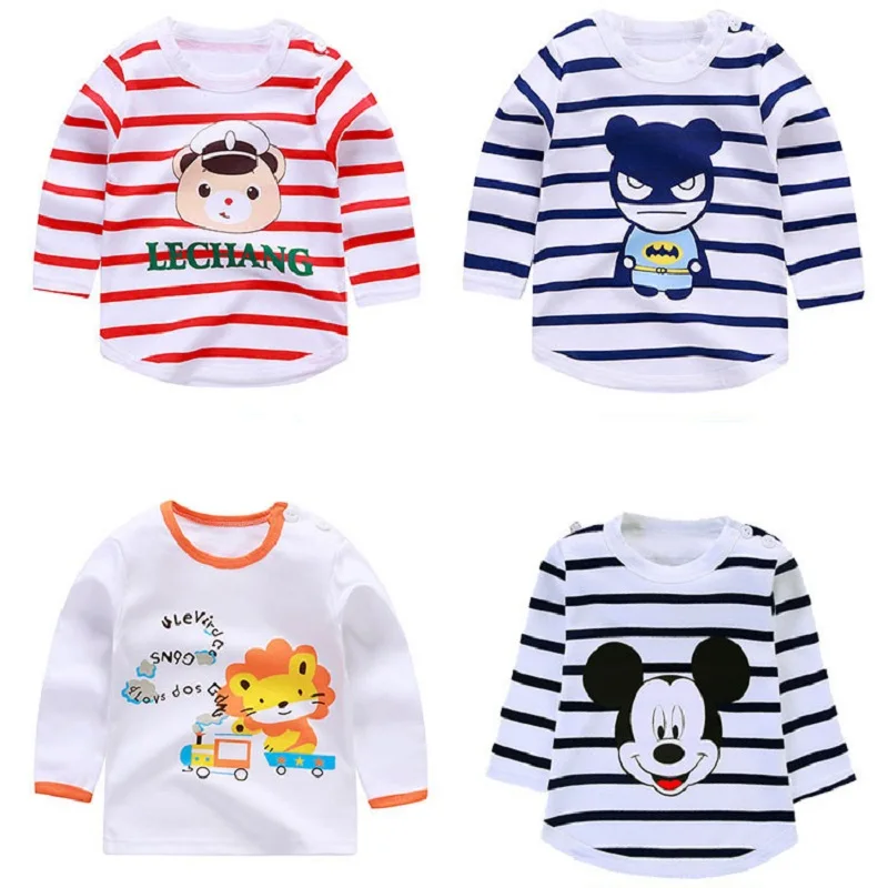 1-3 years old 2019 summer children striped cartoon cotton short-sleeved shirt T-shirt children's clothing boys and girls T-shirt
1-3 years old 2019 summer children striped cartoon cotton short-sleeved shirt T-shirt children's clothing boys and girls T-shirt