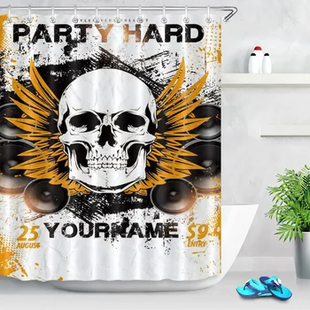 Rock & Roll Wings Skull Hip Hop Music Graffiti Scenery Waterproof Bathroom Shower Curtain Polyester Fabric Bathroom Curtain
Rock & Roll Wings Skull Hip Hop Music Graffiti Scenery Waterproof Bathroom Shower Curtain Polyester Fabric Bathroom Curtain