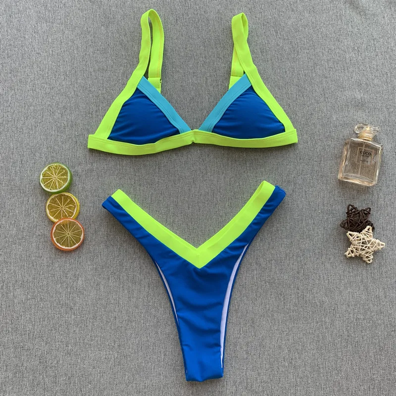 2021 Bikinx High Cut Micro Bikini Set 2019 Triangle Swimsuit Push Up Swimwear Sexy Bathing Suit