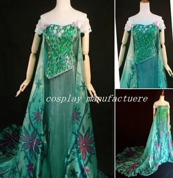 2015 Hot Adult Elsa evening prom women Cosplay dress,sumer chiffon dress chiffon Halloween costume women
2015 Hot Adult Elsa evening prom women Cosplay dress,sumer chiffon dress chiffon Halloween costume women