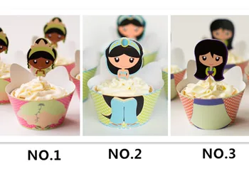 Free Shipping 120pcs/lot Princess Series Party Cupcake Decoration (60pcs Wrappers + 60pcs Toppers)
Free Shipping 120pcs/lot Princess Series Party Cupcake Decoration (60pcs Wrappers + 60pcs Toppers)