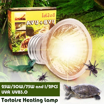 Smuxi E27 Reptile Heating Lamp Full Spectrum UVA + UVB3.0 Bulb Sun Lamp Pet Reptiles Lizard Tortoise Snake Sunbathe
Smuxi E27 Reptile Heating Lamp Full Spectrum UVA + UVB3.0 Bulb Sun Lamp Pet Reptiles Lizard Tortoise Snake Sunbathe