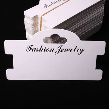 100Pcs White Blank Jewelry Bracelet Headwear Hair Rope DIY Accessories Display Packaging Paper Card QLY9669
100Pcs White Blank Jewelry Bracelet Headwear Hair Rope DIY Accessories Display Packaging Paper Card QLY9669