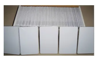 PVC 13.56MHZ&125KHZ RFID Smart IC ID Composite Cards With F08 & EM4100 Chip 2 in 1 Card For Access Control system
PVC 13.56MHZ&125KHZ RFID Smart IC ID Composite Cards With F08 & EM4100 Chip 2 in 1 Card For Access Control system