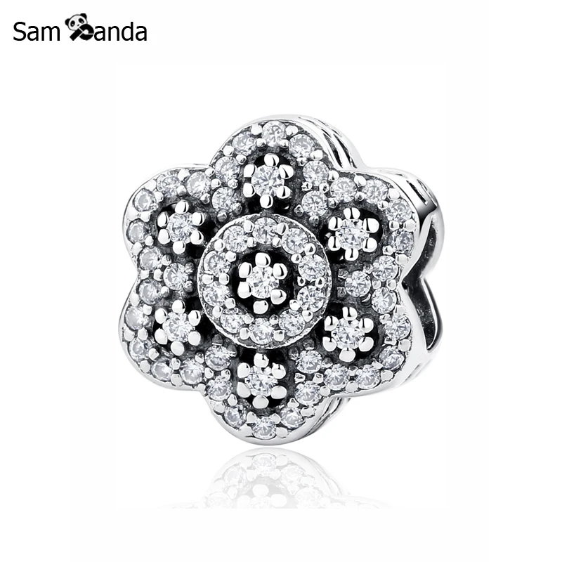 Original 100% 925 Sterling Silver Charm Bead Ice Floral Charms Winter Snowflake Clear CZ Fit Pandora Bracelets Women Diy Jewelry
Original 100% 925 Sterling Silver Charm Bead Ice Floral Charms Winter Snowflake Clear CZ Fit Pandora Bracelets Women Diy Jewelry