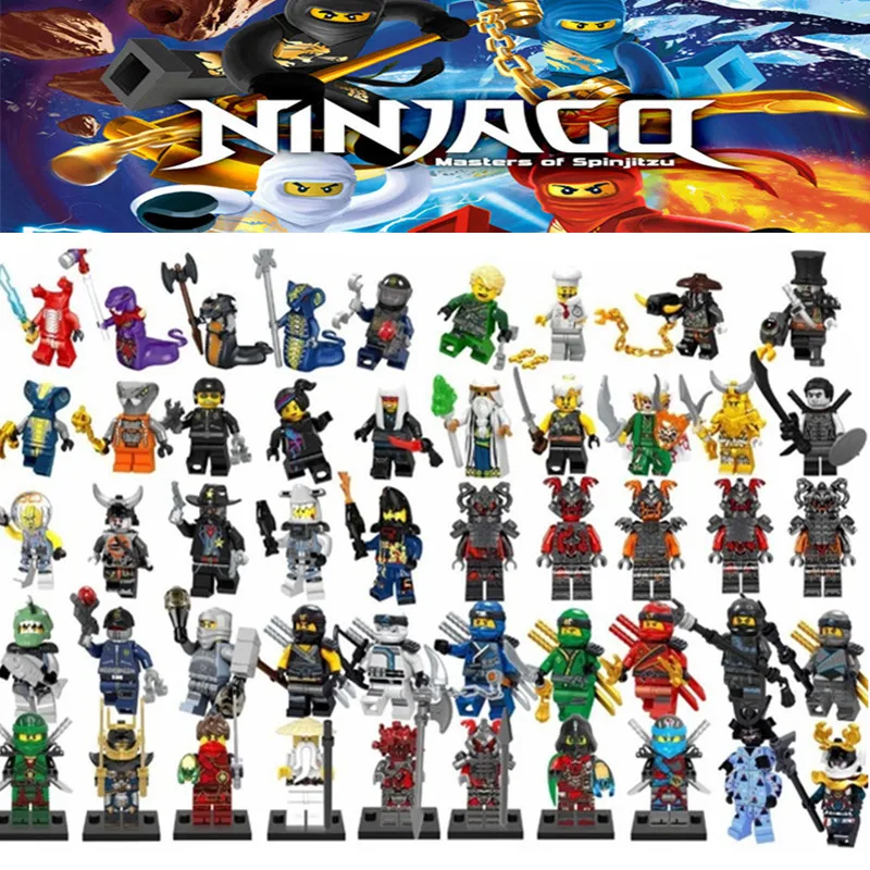 Serpent Snakes Rattla Pythor Garmadon Bytar Rattla Samukai with Weapon Dragon Master Building Blocks Friends Ninja Heroes Toys
Serpent Snakes Rattla Pythor Garmadon Bytar Rattla Samukai with Weapon Dragon Master Building Blocks Friends Ninja Heroes Toys