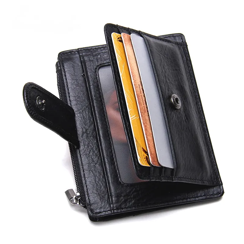 CONTACT'S - Super Slim Genuine Leather Wallet Card Holder Men Wallets Mini Wallet Coin Purse Organizer Short Credit Card Case
CONTACT'S - Super Slim Genuine Leather Wallet Card Holder Men Wallets Mini Wallet Coin Purse Organizer Short Credit Card Case