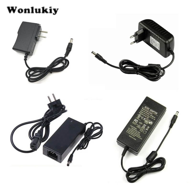 Wonlukiy DC 12 V 1A 2A 3A 5A 6A 8A Питание светодиодный драйвер переключатель AC100-240V для DC12V