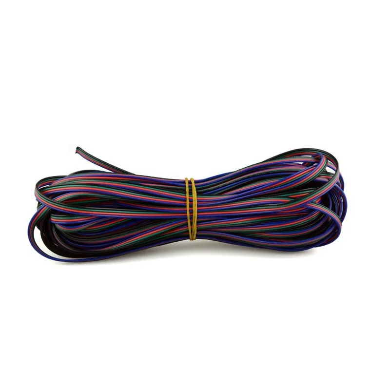 4Pin 1 м 10 20 50 22 awg RGBW светодиодный удлинитель провод для светодиодной лампы 5050 3528