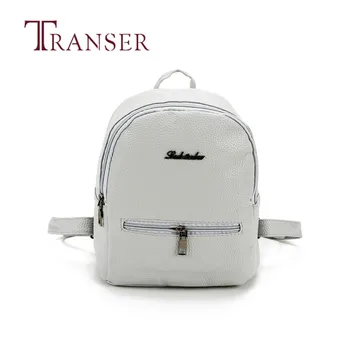 TRANSER Female Fashion New Girls Leather School Bag Travel Backpack Satchel Women Shoulder Rucksack High Quality Zipper Z24 30
TRANSER Female Fashion New Girls Leather School Bag Travel Backpack Satchel Women Shoulder Rucksack High Quality Zipper Z24 30