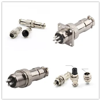 RS765/GX12/12M 2 3 4 5 6 7 Pins Aviation Socket Plug 12mm Circuit Wire Panel Connector
RS765/GX12/12M 2 3 4 5 6 7 Pins Aviation Socket Plug 12mm Circuit Wire Panel Connector