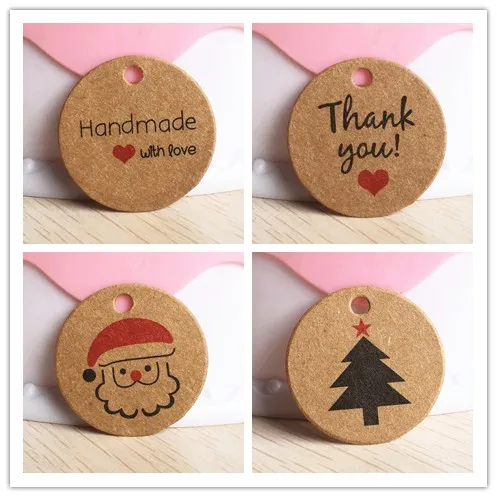 200 pcs round Thank you labels 3cm hand made with love Kraft paper tags for clothing handmade paper gift tag price lists
200 pcs round Thank you labels 3cm hand made with love Kraft paper tags for clothing handmade paper gift tag price lists