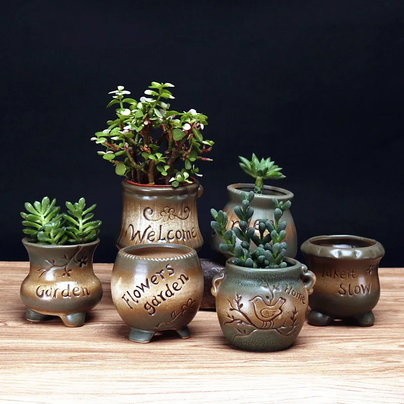 Creative Flower Vase Jar Pottery Artificial Porcelain vase Home creative vase Artificial plant fake flower
Creative Flower Vase Jar Pottery Artificial Porcelain vase Home creative vase Artificial plant fake flower