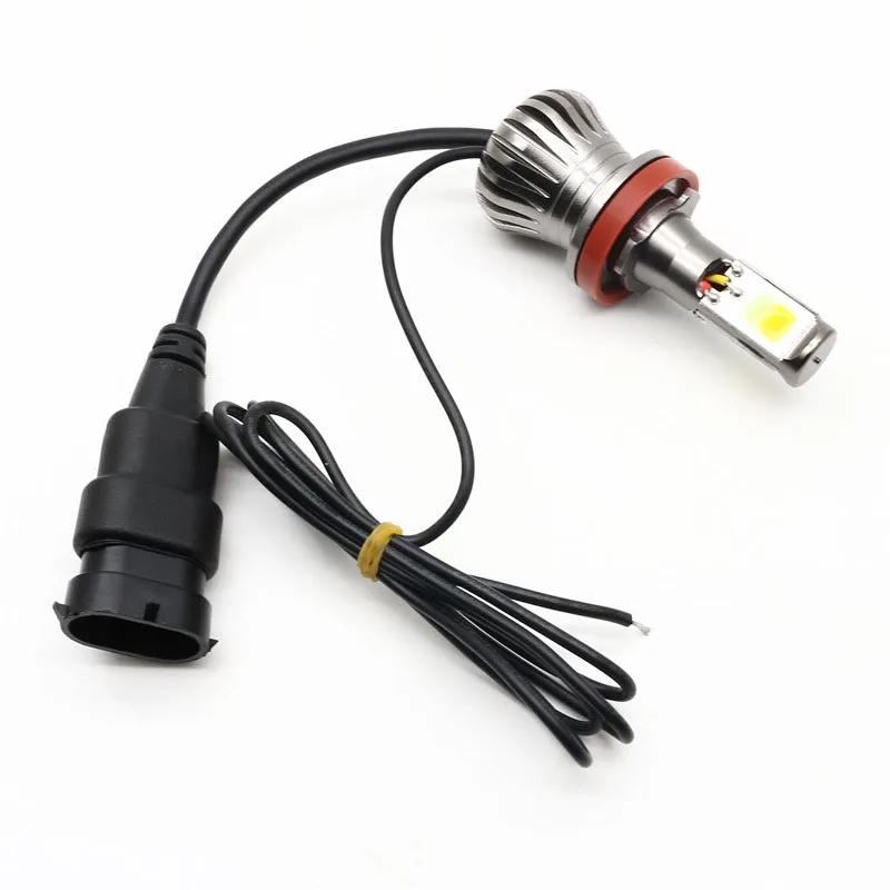 12V 24W H3 H11 9005 9006 2400lm COB LED High Power Fog Lights With Turn Signal For Motorcycle Car Vehicle | Автомобили и