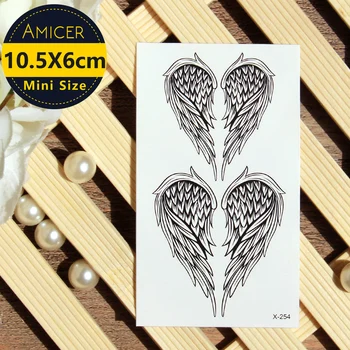Waterproof Temporary Tattoo sticker on body wing tattoo Water Transfer fake tattoo flash tattoo for girl
Waterproof Temporary Tattoo sticker on body wing tattoo Water Transfer fake tattoo flash tattoo for girl