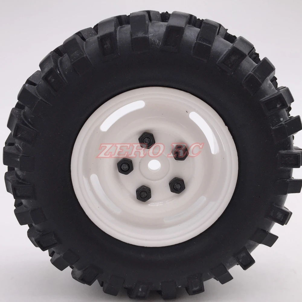 4 Pcs Rock Crawler 1.9" Wheels White Fit 1/10 Scale Rc Crawler Car AXIAL RC4WD Jeep Tires
4 Pcs Rock Crawler 1.9" Wheels White Fit 1/10 Scale Rc Crawler Car AXIAL RC4WD Jeep Tires