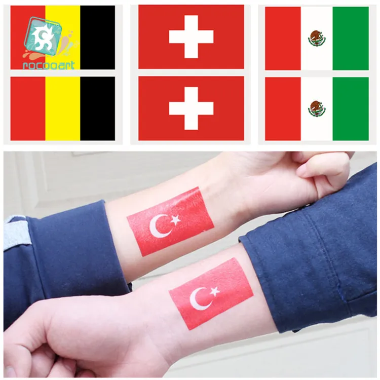2019 National Holiday Country Flags Of Belgium Mexico Switzerland Turkey Tattoo Sticker Flag Face Temporary Tattoo
2019 National Holiday Country Flags Of Belgium Mexico Switzerland Turkey Tattoo Sticker Flag Face Temporary Tattoo