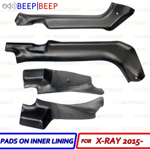 Pads on inner lining doors and tunnel for Lada X-Ray 2015- sill plates plastic ABS car styling accessories protection
Pads on inner lining doors and tunnel for Lada X-Ray 2015- sill plates plastic ABS car styling accessories protection