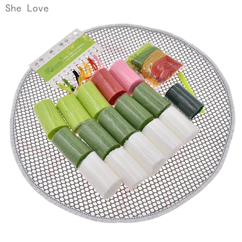 She Love Embroidery Latch Hook Rug Kits DIY Needlework Unfinished Crocheting Ladybird Decorative Carpet
She Love Embroidery Latch Hook Rug Kits DIY Needlework Unfinished Crocheting Ladybird Decorative Carpet