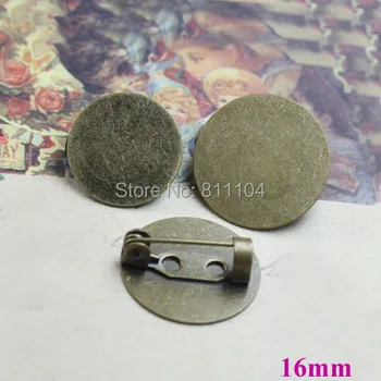 16mm Antique Bronze tone Blank Flat Circle Bezel Tray Cabochon Brooch Bases Clip Back Pins Brooches Settings Findings
16mm Antique Bronze tone Blank Flat Circle Bezel Tray Cabochon Brooch Bases Clip Back Pins Brooches Settings Findings