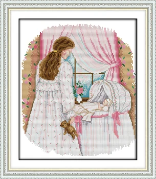 Mother's love Printing pattern Cross Stitch Kits Funny Gifts Cross-stitch set Embroidery Needlework DMC Counted DIY Home Decor
Mother's love Printing pattern Cross Stitch Kits Funny Gifts Cross-stitch set Embroidery Needlework DMC Counted DIY Home Decor
