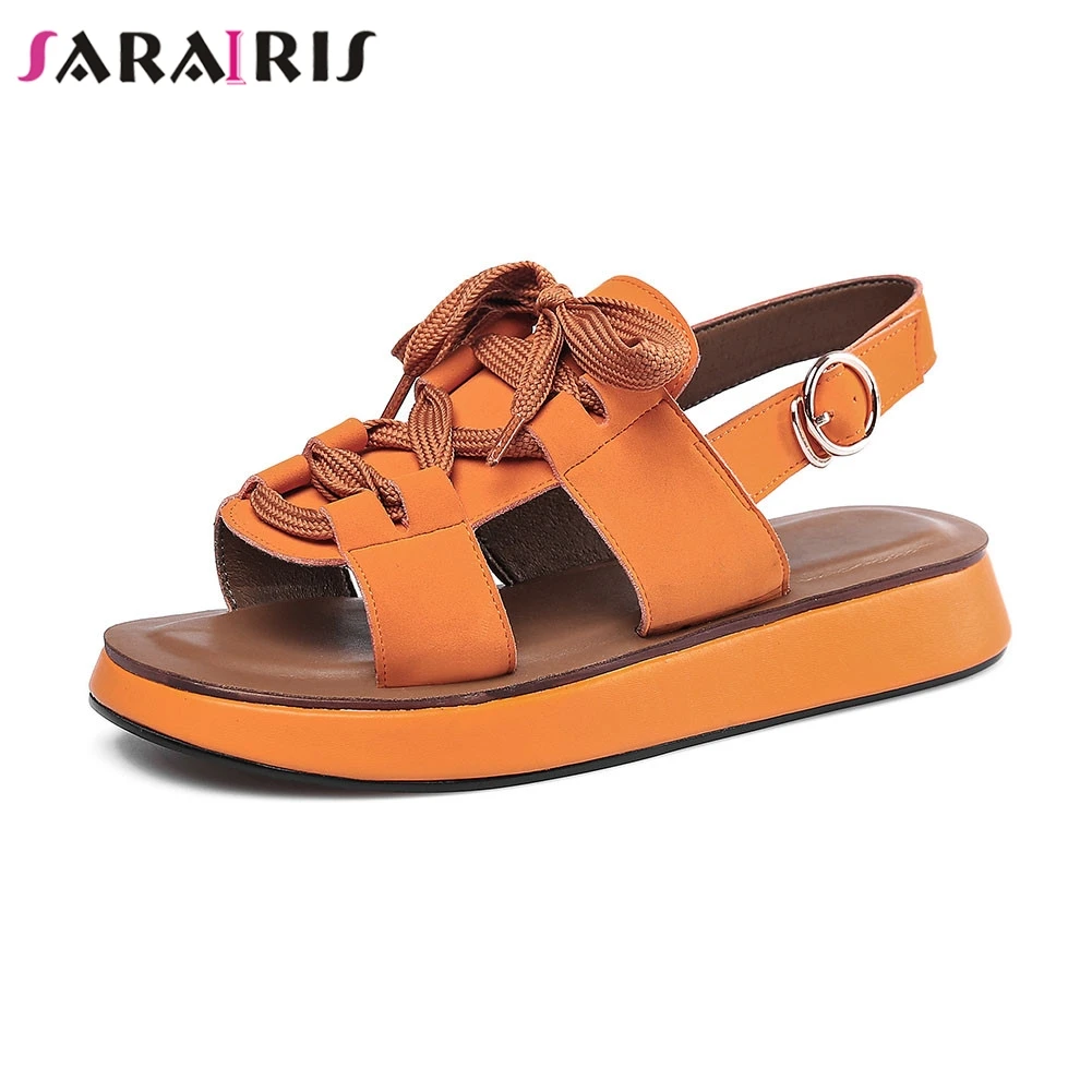 SARAIRIS Brand New Fashion Summer Sandals 2019 Ladies Flat With Cross Tied Buckle Women Shoes Woman Casual Outside Sandals
SARAIRIS Brand New Fashion Summer Sandals 2019 Ladies Flat With Cross Tied Buckle Women Shoes Woman Casual Outside Sandals