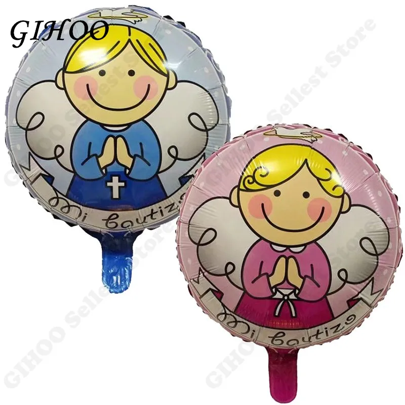 6pcs/lot 18inch Pink Angel Baby Balloons for Newborn Birthday Party Supplies Decoration Baby Shower Boy Girl Foil Helium Balloon
6pcs/lot 18inch Pink Angel Baby Balloons for Newborn Birthday Party Supplies Decoration Baby Shower Boy Girl Foil Helium Balloon