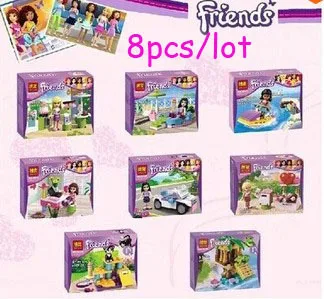 New Arrival Single Sale Girl's Friends Emma/Mia Cat Play Pet House Building Blocks Children DIY Kids Toys
New Arrival Single Sale Girl's Friends Emma/Mia Cat Play Pet House Building Blocks Children DIY Kids Toys