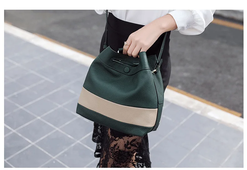 TOP quality Brand Designer 2017 Women's Genuine Leather Vintage Single Shoulder Bag Women Crossbody Bags Handbags For Ladies 14