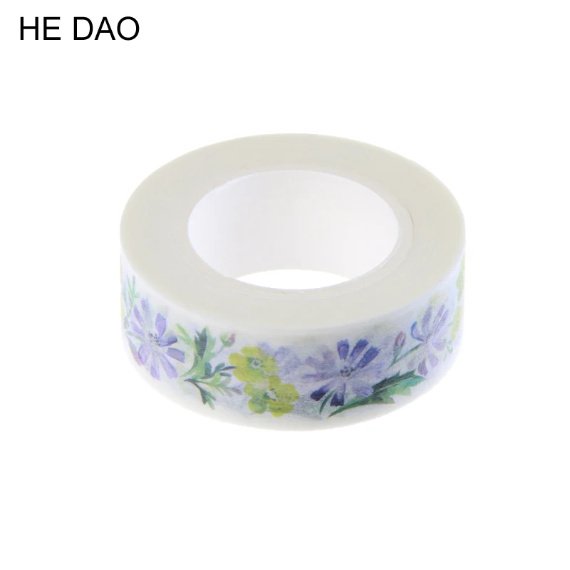 1 Pcs Super Beautiful Flower High Quality Washi Paper Masking Tapes Diy Floral Decorative Stickers Material Escolar
1 Pcs Super Beautiful Flower High Quality Washi Paper Masking Tapes Diy Floral Decorative Stickers Material Escolar