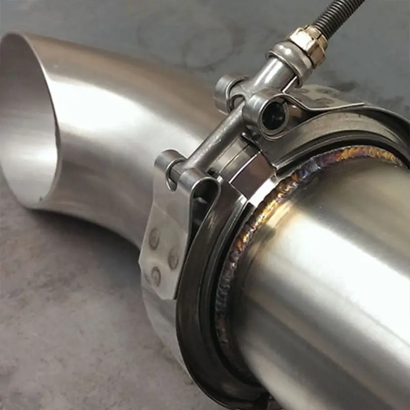 Stainless Steel Hose Clamp 304 Flange Clamp V-Band Clamp American Pipe Hoop Automobile Exhaust Turbo Exhaust Downpipe Special
Stainless Steel Hose Clamp 304 Flange Clamp V-Band Clamp American Pipe Hoop Automobile Exhaust Turbo Exhaust Downpipe Special