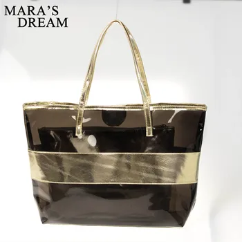 Mara's Dream 2019 New Female Transparent Bag Korean Version of The Beach Handbag Fashion Shoulder Bag Female Jelly Package
Mara's Dream 2019 New Female Transparent Bag Korean Version of The Beach Handbag Fashion Shoulder Bag Female Jelly Package