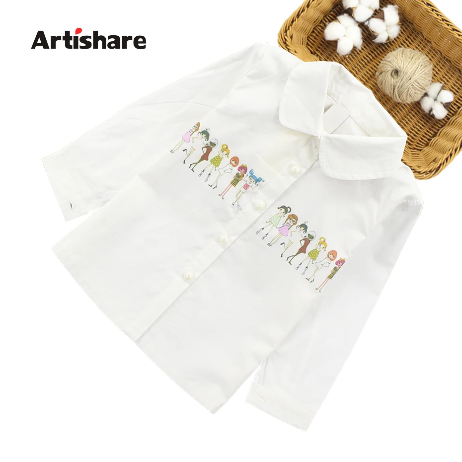 Artrishare Kids Blouses For Girls White Shirts Autumn Girls Long Sleeve School Uniform Children Clothing Teenage Blouse
Artrishare Kids Blouses For Girls White Shirts Autumn Girls Long Sleeve School Uniform Children Clothing Teenage Blouse