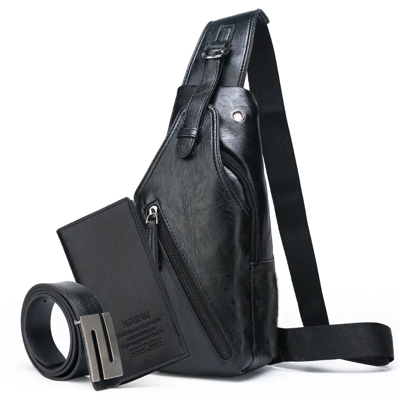 3 Set Luxury Men Bag Chest Bag Men Travel Leather Waterproof Shoulder Outdoor Purse Waist Packs Daypack
3 Set Luxury Men Bag Chest Bag Men Travel Leather Waterproof Shoulder Outdoor Purse Waist Packs Daypack