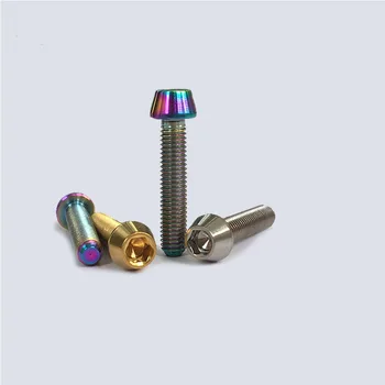 4pcs Titanium alloy quick coupling brake fixing screw m5*20/25 titanium alloy titanium screw for mountain bike
4pcs Titanium alloy quick coupling brake fixing screw m5*20/25 titanium alloy titanium screw for mountain bike