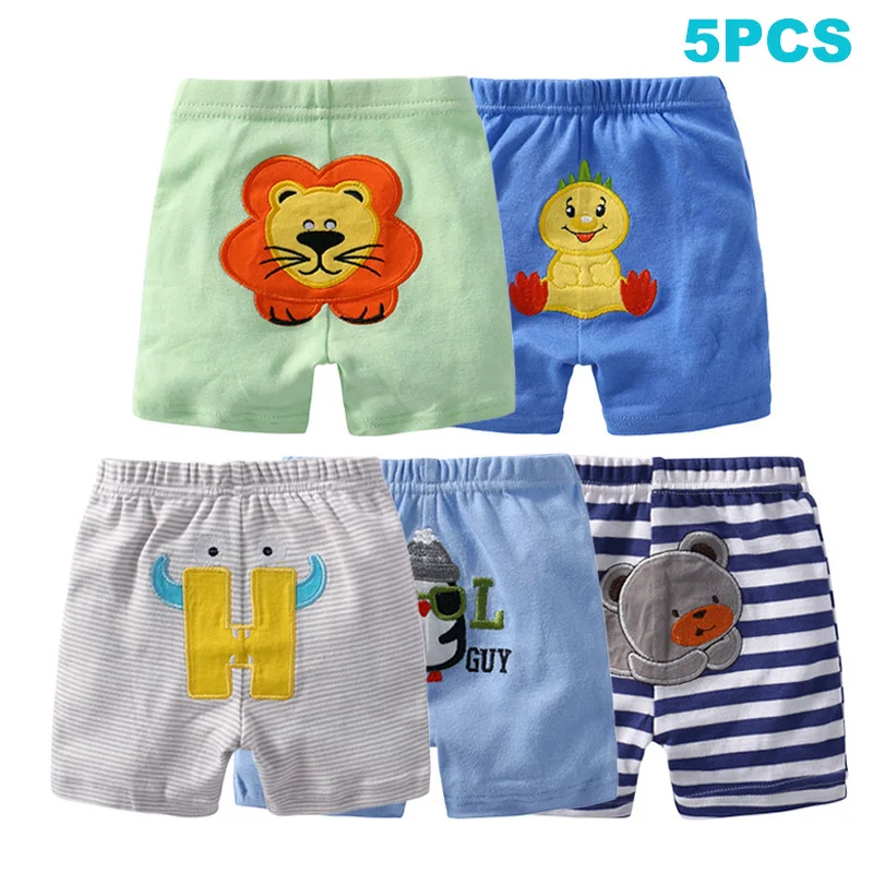5pcs Newborn Summer Short Pants Baby Boys Girls Cartoon Pattern Middle Waist Soft Breathable Baby Pants NSV775
5pcs Newborn Summer Short Pants Baby Boys Girls Cartoon Pattern Middle Waist Soft Breathable Baby Pants NSV775