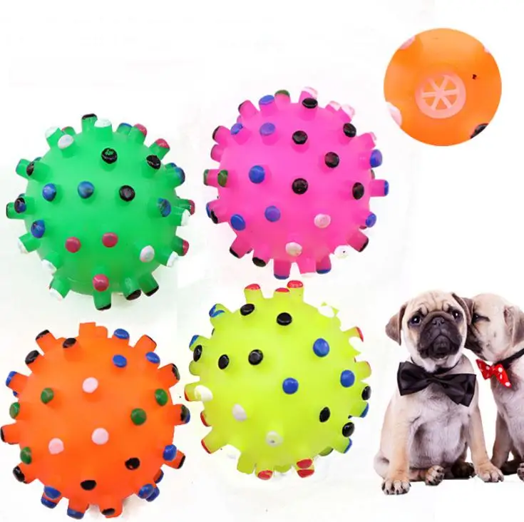 Colorful Sounding Pvc Ball Dogs Teethers Chew Toys Interesting Cute Dog Teething Massager 6.5cm Suit Multi Size Pets Toy SN737
Colorful Sounding Pvc Ball Dogs Teethers Chew Toys Interesting Cute Dog Teething Massager 6.5cm Suit Multi Size Pets Toy SN737