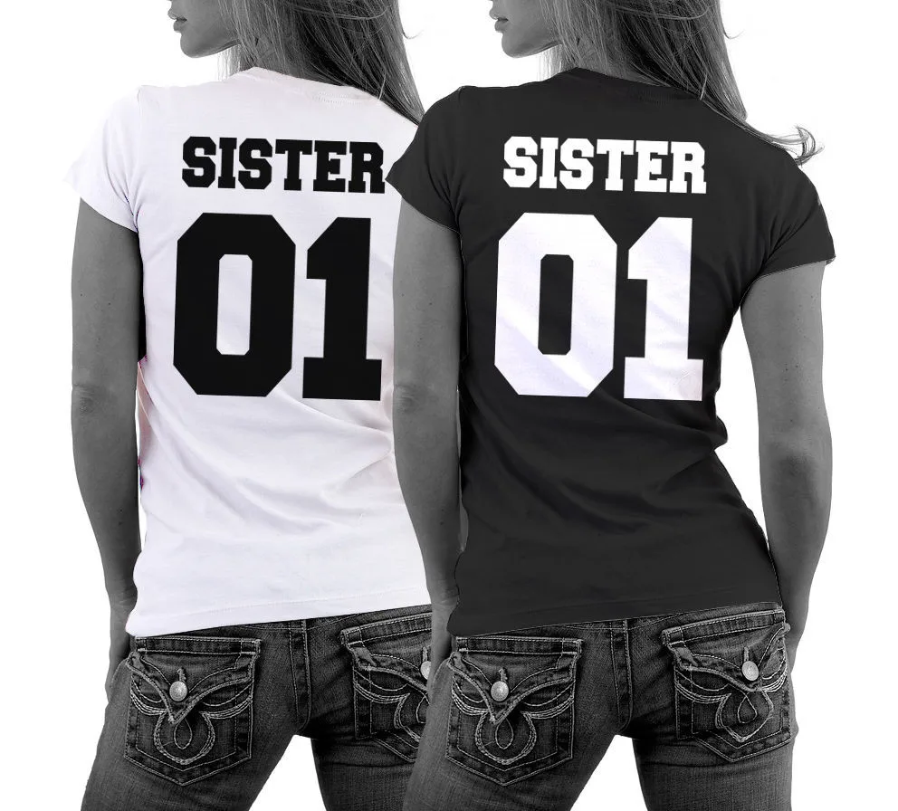 Girlfriends Shirt SISTER 01 Best Friends T-Shirt Parchen Couple Liebe Freundinnen Partner Tops Tee
Girlfriends Shirt SISTER 01 Best Friends T-Shirt Parchen Couple Liebe Freundinnen Partner Tops Tee