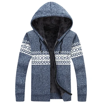 2017 New Mens Casual Slim Fit Jacquard Pattern Zip up Cardigan Sweater Warm Flocking Sweater
2017 New Mens Casual Slim Fit Jacquard Pattern Zip up Cardigan Sweater Warm Flocking Sweater