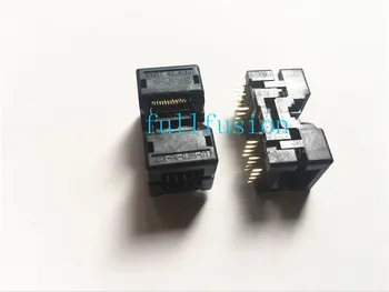 OTS-24-0.65-01 SSOP24 0.65mm Pitch Enplas IC Test Socket IC body size 4.4mm TSSOP24P Burn in Socket
OTS-24-0.65-01 SSOP24 0.65mm Pitch Enplas IC Test Socket IC body size 4.4mm TSSOP24P Burn in Socket