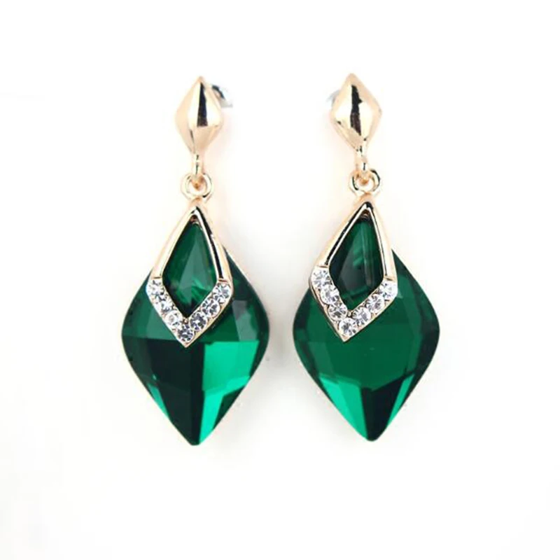 XIYANIKE 4 Colors New Fashion Brand Romantic Golden Color Big Glass Drop Earrings for Women Girls Gift Party Jewelry E1235
XIYANIKE 4 Colors New Fashion Brand Romantic Golden Color Big Glass Drop Earrings for Women Girls Gift Party Jewelry E1235