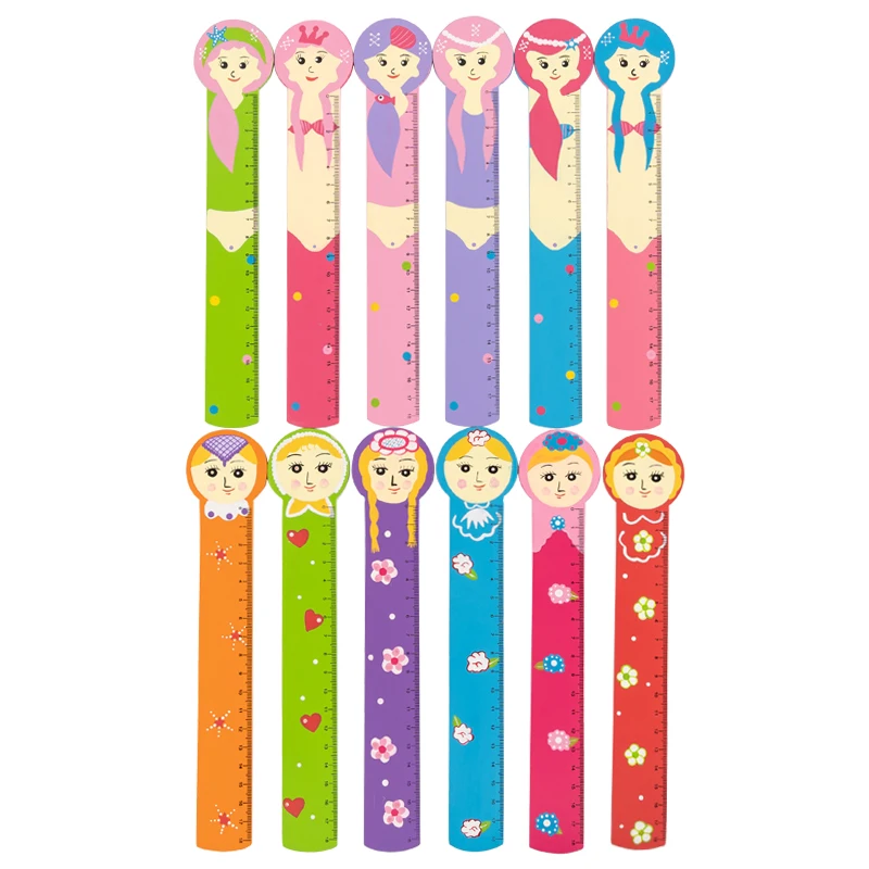 Wooden Ruler Math Toy Cute Shape Character Image Kids Play educational Toy PHOOHI
Wooden Ruler Math Toy Cute Shape Character Image Kids Play educational Toy PHOOHI