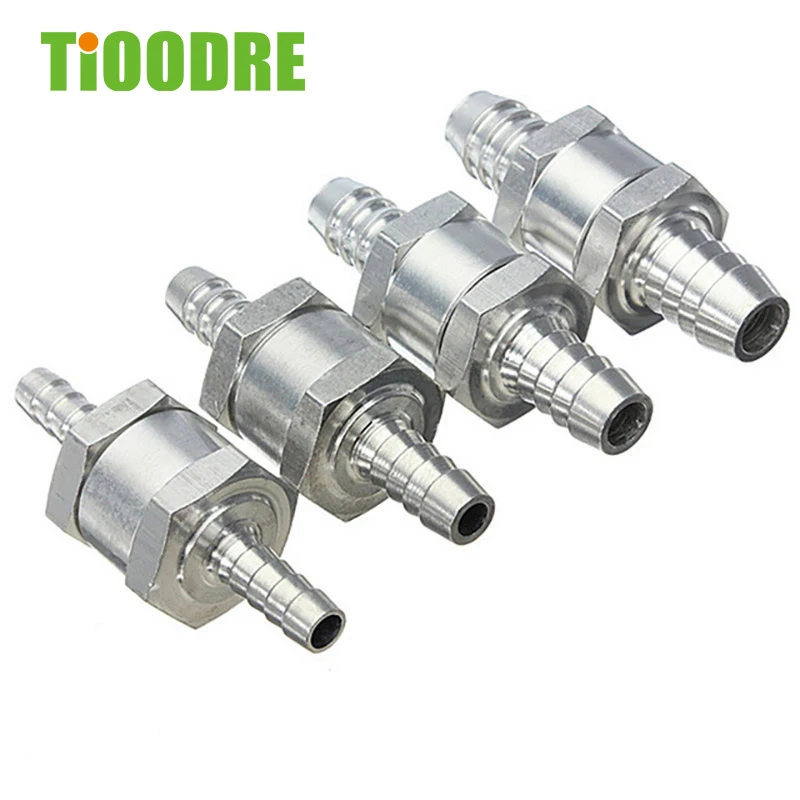 TiOODRE 1pc 6/8/10/12 Aluminium Alloy Fuel Oil Supply Joints Non Return Check Valve One Way Fit Carburettor Diesel Gasoline
TiOODRE 1pc 6/8/10/12 Aluminium Alloy Fuel Oil Supply Joints Non Return Check Valve One Way Fit Carburettor Diesel Gasoline