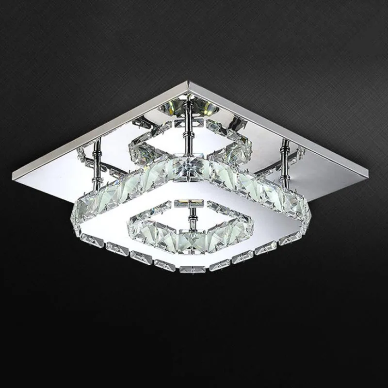 Square LED Crystal Chandelier Light for Aisle Porch Corridor Stairs wth LED Bulb 12 Watt 100% Guarantee
Square LED Crystal Chandelier Light for Aisle Porch Corridor Stairs wth LED Bulb 12 Watt 100% Guarantee