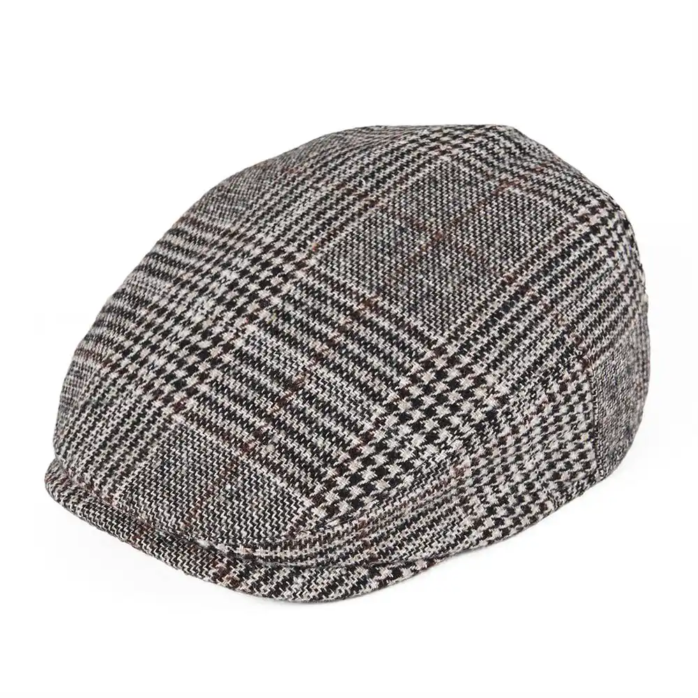 infant white newsboy cap